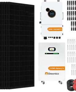 22KW Hybrid Solar System Kit with 10KW Inverter and 40 Solar Panels