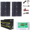 Electric Window Solar Panel Cleaning Roller Brush with Auto Water Supply 3