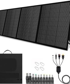 400 Watt Lightweight Portable Solar Panel Kit for Camping and RV