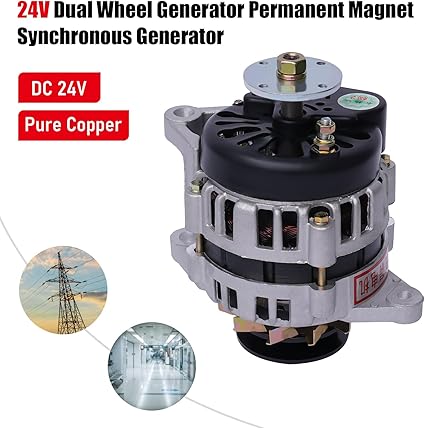 24V 2000W DC Brushless Permanent Magnet Generator for Agriculture 2 24V 2000W DC Brushless Permanent Magnet Generator for Agriculture - Image 2