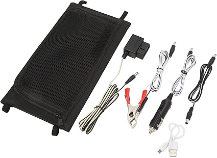 30W Monocrystalline Solar Panel Charger with Lighter Cable and USB 30W Monocrystalline Solar Panel Charger with Lighter Cable and USB