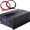 3000W Pure Sine Wave LCD Solar Inverter DC to AC Converter 12V 24V 4