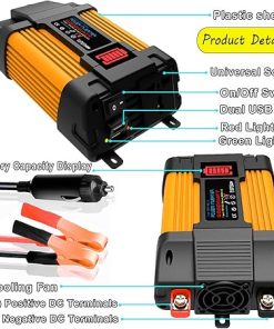 Complete Solar Inverter Kit 4000W 6000W 12V to 110V 220V 50A System 2