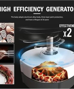 1000W Vertical Axis Wind Turbine Generator for Home and RV Use 2