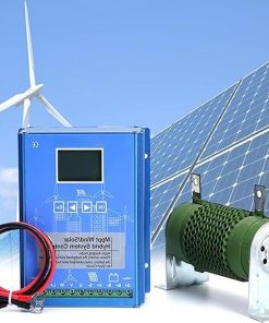 12000W Wind Solar Charging Controller 12V 24V 48V MPPT Display