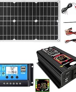 6000W Solar Panel Kit with 18W Waterproof Panel and 30A Controller