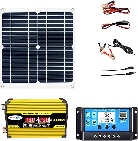 4000W Off-Grid Solar Panel Kit with 300W Waterproof Panel 4000W Off-Grid Solar Panel Kit with 300W Waterproof Panel