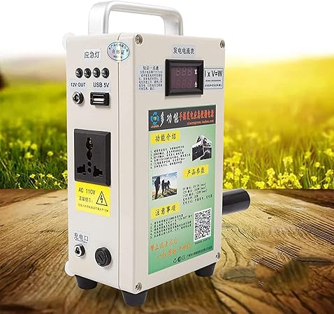 Portable Hand Crank Generator for Camping and Emergency Power Supply Portable Hand Crank Generator for Camping and Emergency Power Supply