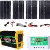 Totority Camping Solar Panel Kit Outdoor Power Supply Easy to Use 3