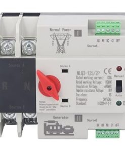 Power Automatic Transfer Switch 100A Fast Response AC110V Retardant PC