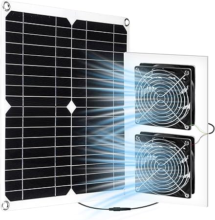 25W Waterproof Solar Exhaust Fan for Pet House and Greenhouse Ventilation 25W Waterproof Solar Exhaust Fan for Pet House and Greenhouse Ventilation