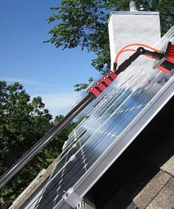 Solar Panel Cleaning Brush and Window Cleaning Pole Equipment