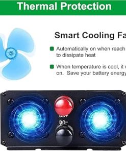 3000W 48V to 110V Pure Sine Wave Inverter Charger for Home RV Camping 2