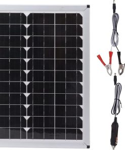 100W 18V Monocrystalline Solar Panel Charger for Car Laptop Battery