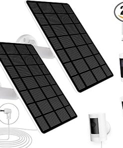 2-Pack 5W 6V Solar Panel for Ring Camera with 13FT USB-C Cable 2-Pack 5W 6V Solar Panel for Ring Camera with 13FT USB-C Cable