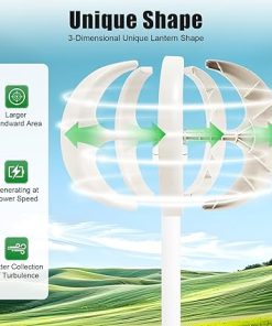 12V 600W Vertical Axis Wind Turbine Kit for Home and Boat Use 2