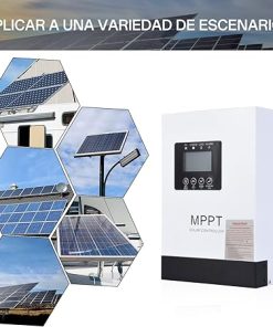 Solar Battery Charger Controller 120A Intelligent Energy Regulator 2