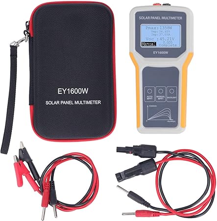 Solar Panel MPPT Tester 1600W 60A Photovoltaic Multimeter 12 60V Solar Panel MPPT Tester 1600W 60A Photovoltaic Multimeter 12 60V