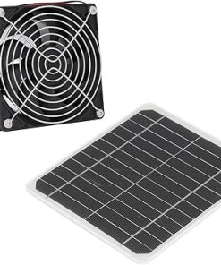 Easy Install Solar Powered Exhaust Fan Kit 50W with 12V Monocrystalline