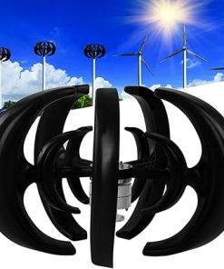 1000W Vertical Wind Turbine for Home Use and Hybrid Street Lamps 2