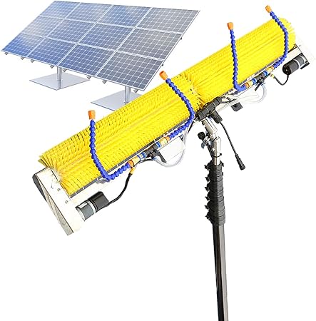 Solar Panel Washing Equipment with Telescoping Carbon Fiber Pole 8m Solar Panel Washing Equipment with Telescoping Carbon Fiber Pole 8m