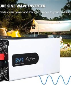 5000W Pure Sine Wave Inverter 12V 24V 48V 60V 72V to 110V 220V AC 2