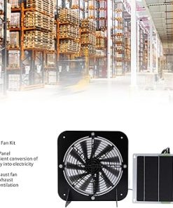 Solar Powered 13 Inch Exhaust Fan Kit for Effective Ventilation 2