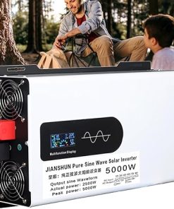 5000W Pure Sine Wave Inverter 12V 24V 48V 60V 72V to 110V 220V AC 5000W Pure Sine Wave Inverter 12V 24V 48V 60V 72V to 110V 220V AC