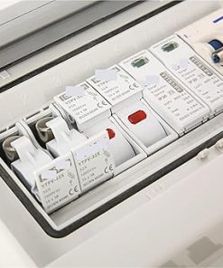 Photovoltaic PV Combiner Box with Lightning Protection 2 Inputs 1 Output 2