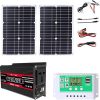4000W Off Grid Solar Panel Kit 12V with 50A Controller for RV