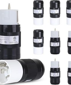 50 Amp Generator Plug 125V 250V Twist Lock RV Connector 5 Pack 2