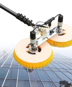 Telescopic Rod for Solar Panel Cleaning Electric Brush with Sprayer Telescopic Rod for Solar Panel Cleaning Electric Brush with Sprayer