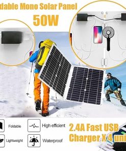 4000W Solar Panel Kit with 50W Waterproof Panel and 50A Controller 2