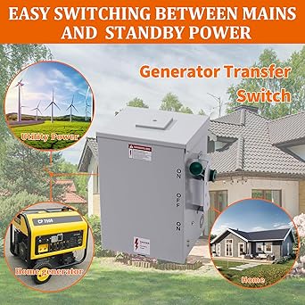 200 Amp Manual Transfer Switch for 120/240 Volt Generators 2 200 Amp Manual Transfer Switch for 120/240 Volt Generators - Image 2