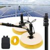 Telescopic Rod Solar Panel Cleaning Machine Electric Water Fed Kit 3