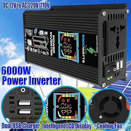 6000W Solar Panel Kit with 50A Charge Controller for Off-Grid Use 2 6000W Solar Panel Kit with 50A Charge Controller for Off-Grid Use - Image 2