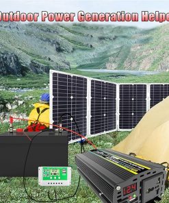 800W Solar Panel Kit with 50A Controller for RVs, Boats, and Tents 2