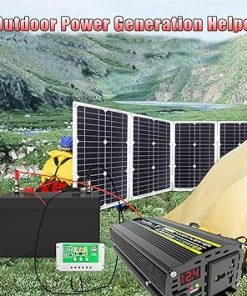 800W Solar Panel Kit with 50A Controller for RV Boat Tent Home 2
