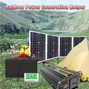 800W Solar Panel Kit with 50A Controller for RV Boat Tent Home 2 800W Solar Panel Kit with 50A Controller for RV Boat Tent Home - Image 2