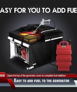 Extra Heavy Duty Generator Cover with Waterproof Tarp 32x24x24 Inches 2