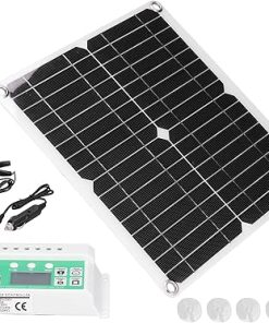 Monocrystalline Mini Solar Panel Kit with Accessories and Manuals 2