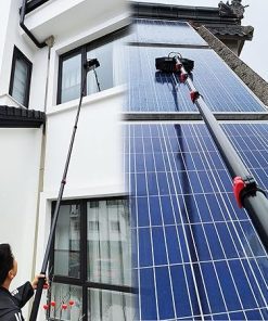 Window Cleaning Kit 9M 30Ft with Hose Delivery Pole and Brush 2
