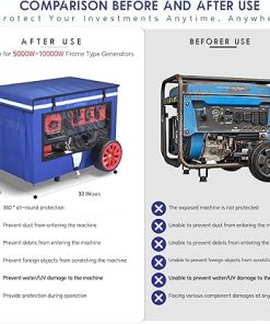 Generator Covers for 5000W to 10000W Generators Dustproof Waterproof 2