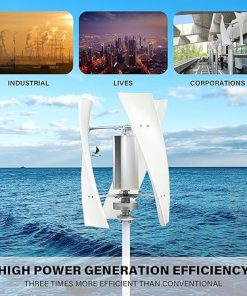 5000W Wind Turbine Generator 12V 24V 48V for Home or Commercial Use 2