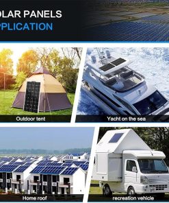 240W Solar Panel Kit Flexible Monocrystalline Modules for RV and Boat 2