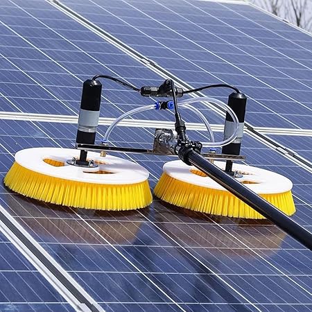 Electric Solar Panel Cleaning Tool Water Fed Pole Kit 5.5M Electric Solar Panel Cleaning Tool Water Fed Pole Kit 5.5M