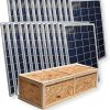 Hybrid Pure Sine Inverter Charger and Solar Panel Kit 9.6 kW 3 Hybrid Pure Sine Inverter Charger and Solar Panel Kit 9.6 kW 3