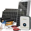 1200W Off-Grid Solar Panel System for RVs Sheds Cabins Home