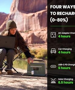 Yoshino B660 Portable Power Station 602Wh with AC Outlets and App Control 2