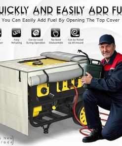 Heavy Duty Dustproof Waterproof Generator Covers for 5000W to 10000W 2